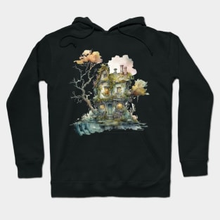 Goblincore house creepy cute house Hoodie